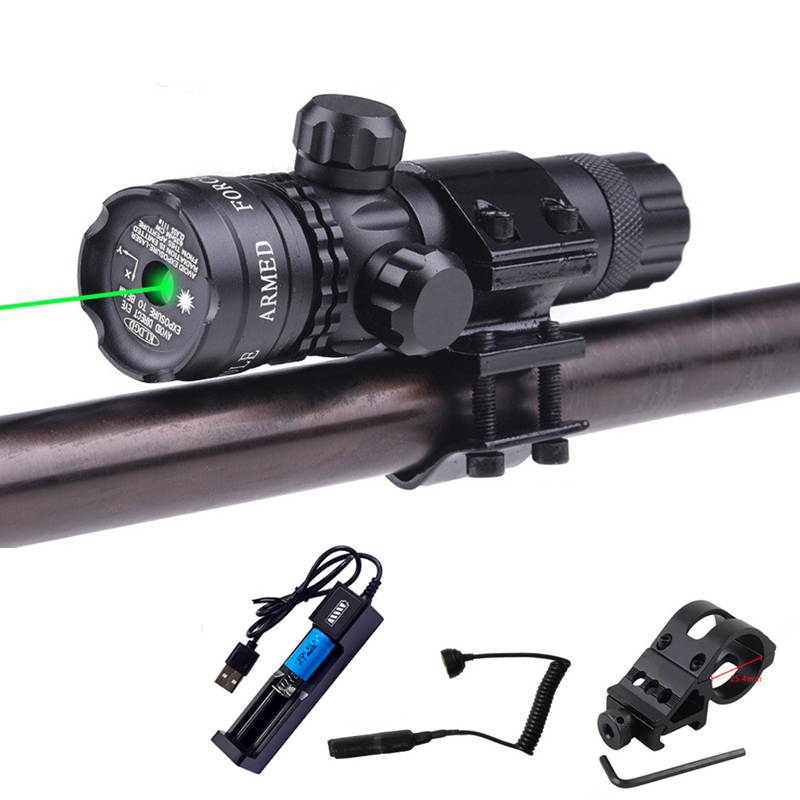 Outdoor Hunting Rifle - Green Laser Pointer High Power Sight