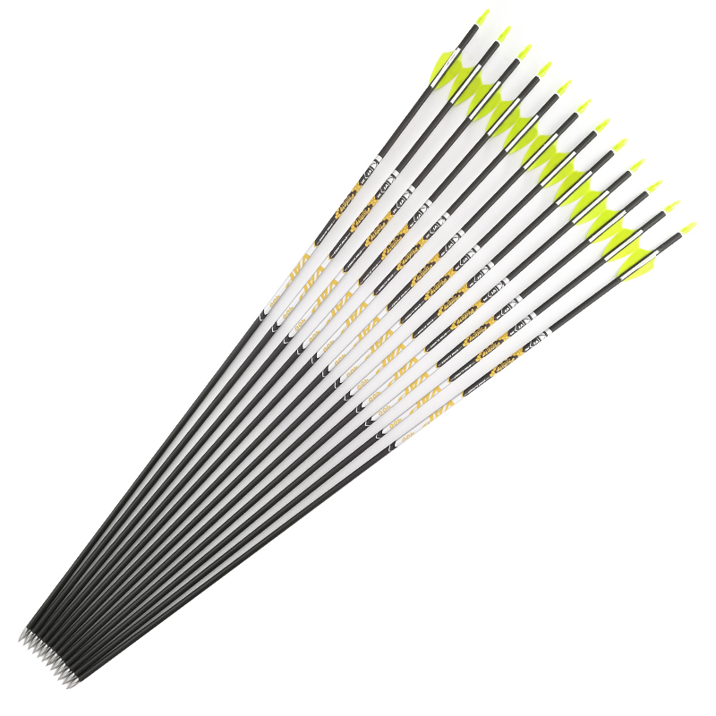 Archery Spine 350 400 450 500  - огляд і ціна Arrow Carbon Shaft