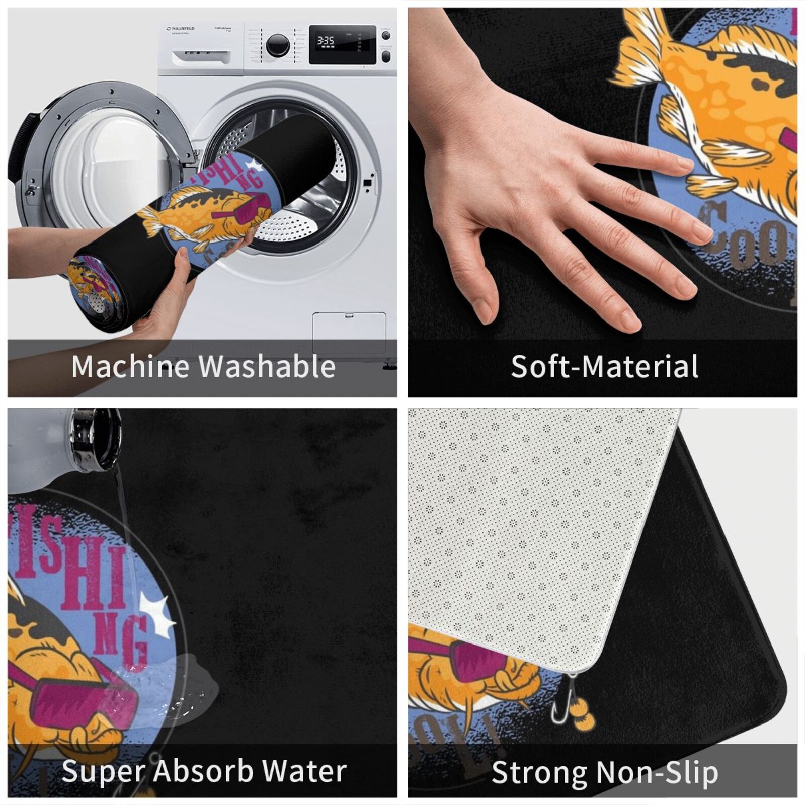 Fishing Cool! Carpet Mat Rug C - огляд і ціна Hunting Outdoor Mat