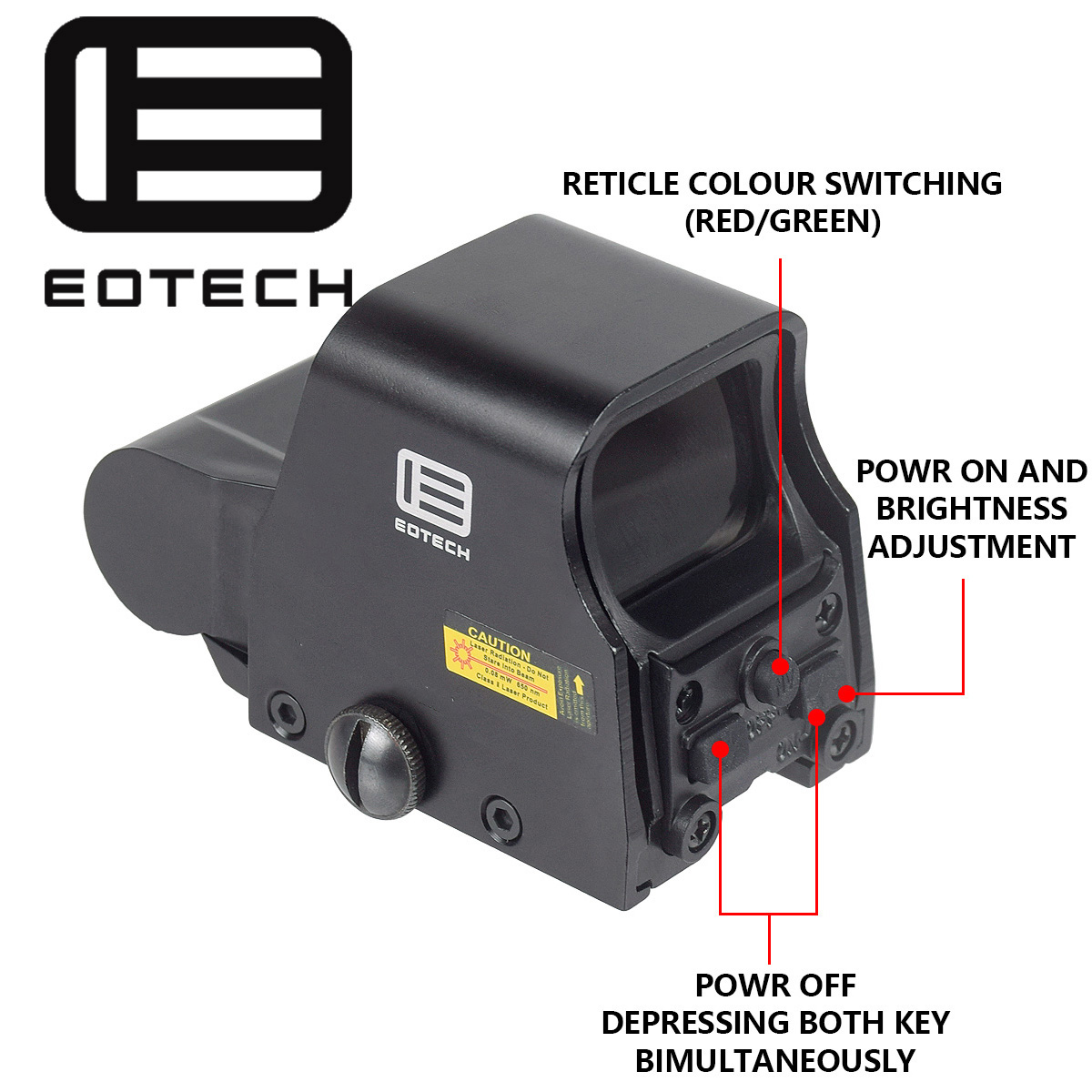 Eotech 551 552 553 558 Hologra - огляд і ціна Outdoor Hunting Rifle