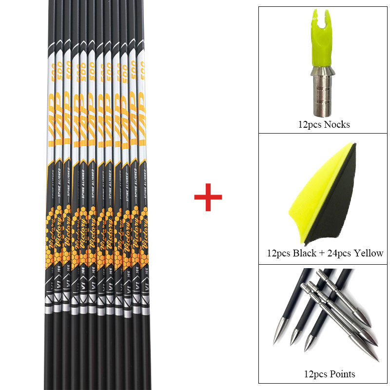 12pcs DIY Archery ID 4.2mm Spi - огляд і ціна Arrow Carbon Shaft