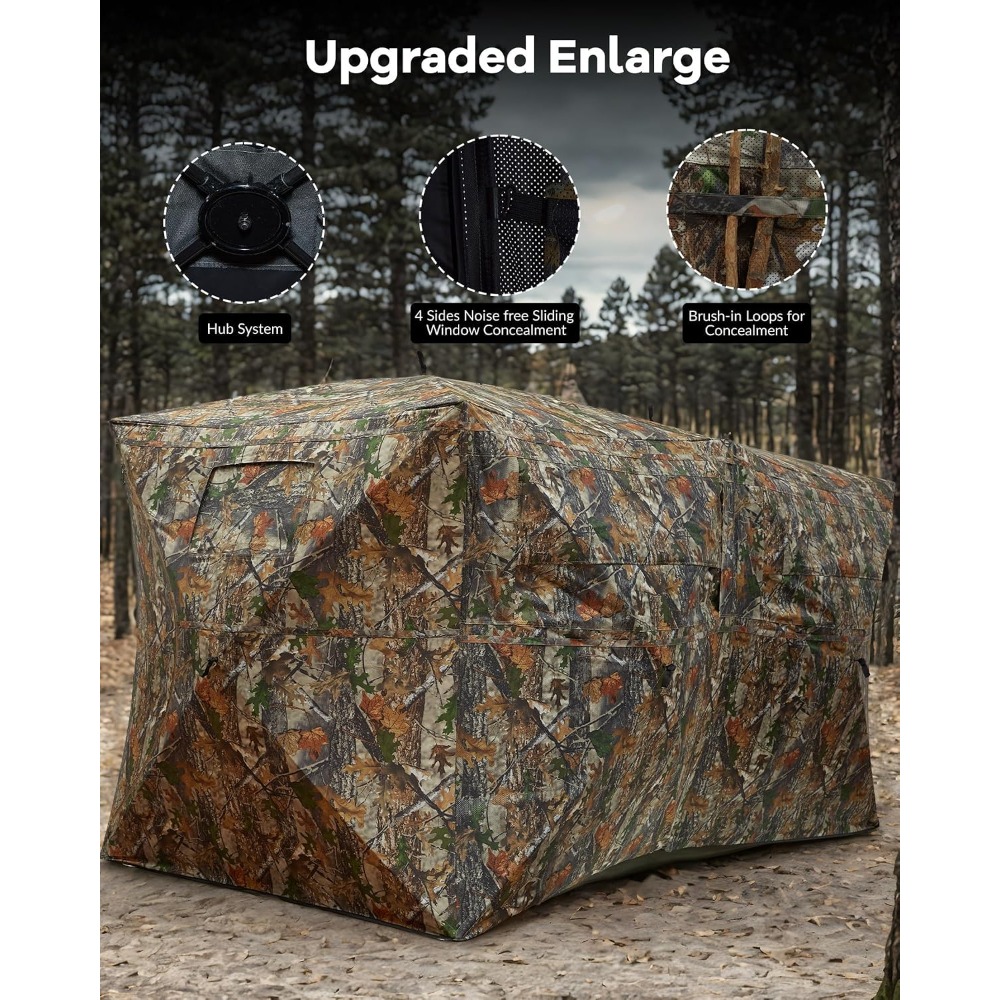 Pop Up Ground Hunting Blind wi - огляд і ціна Hunting & Outdoor Supplies