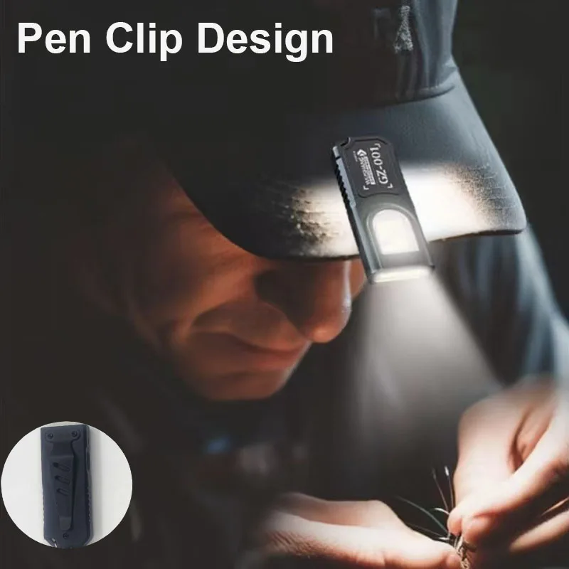 Powerful Mini COB LED Keychain - огляд і ціна Tactical Flashlight Rechargeable