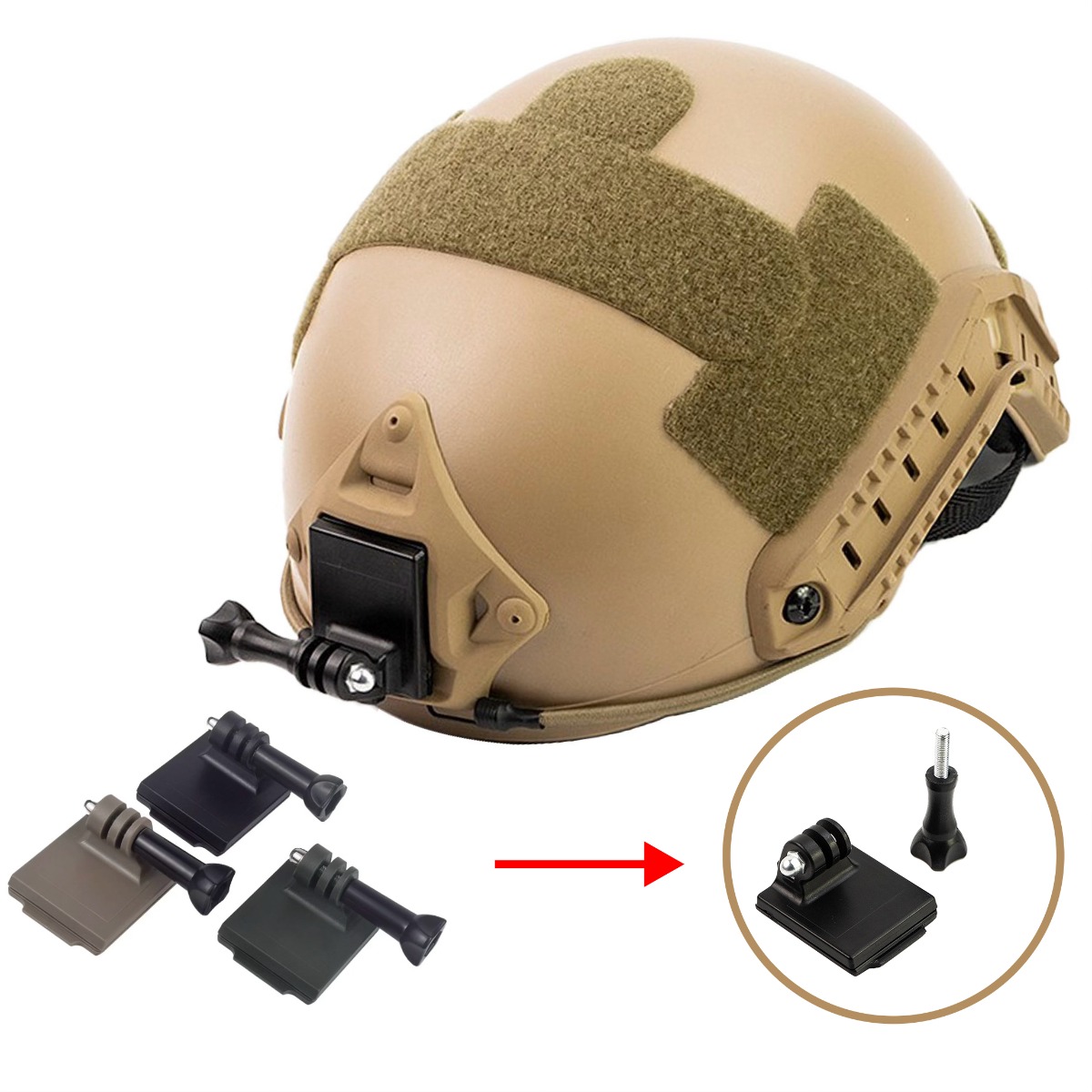 FAST Tactical Helmet NVG Helme - огляд і ціна Hunting Outdoor Camera