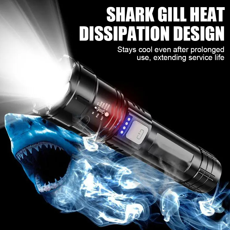High Power P50 LED Flashlight  - огляд і ціна Tactical Flashlight Rechargeable