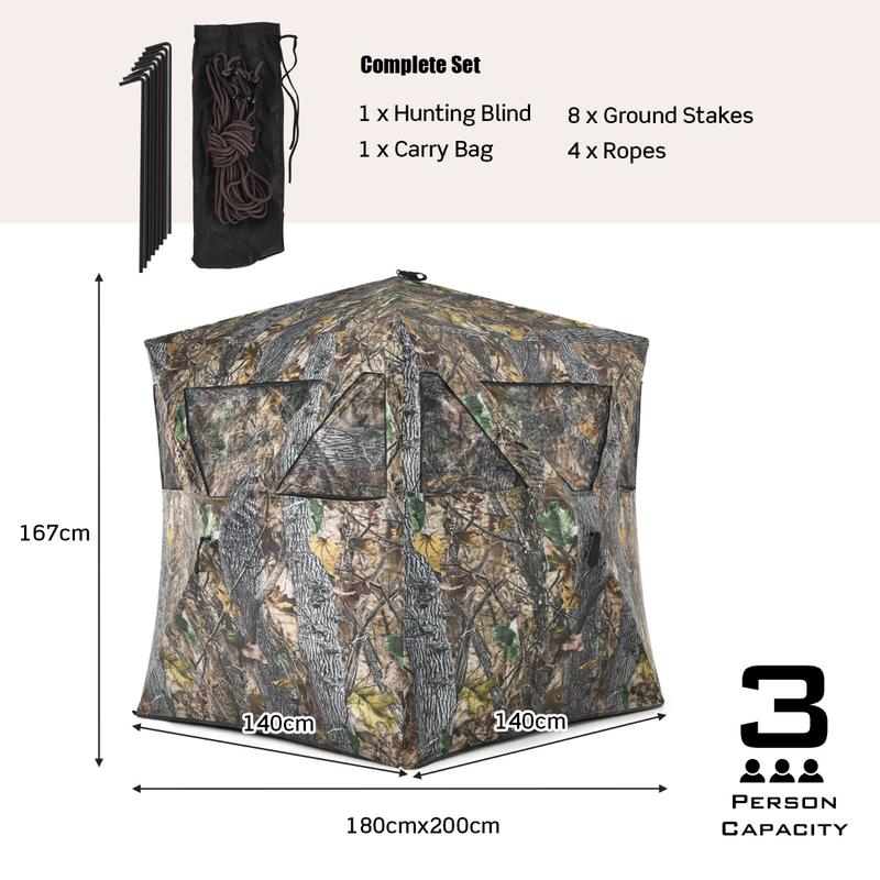 Portable Hunting Blind with Gr - огляд і ціна Hunting & Outdoor Supplies