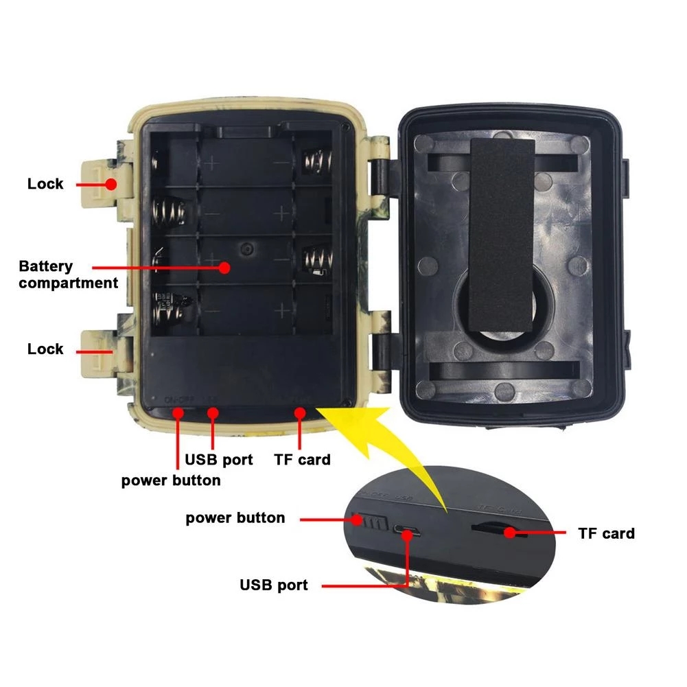 Mini Trail Hunting Camera PIR  - огляд і ціна Hunting Outdoor Camera