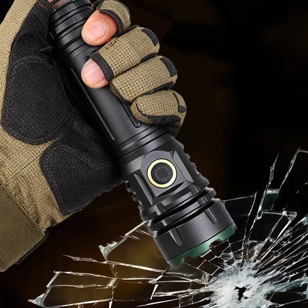 2000LM Super Bright Led Flashl - огляд і ціна Tactical Flashlight Rechargeable