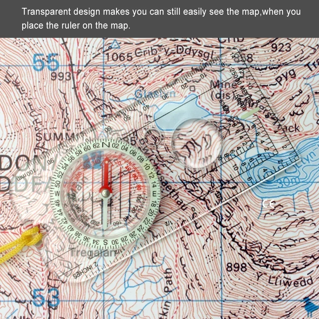 Compass Navigation Map Ruler R - огляд і ціна Outdoor Hunting Maps