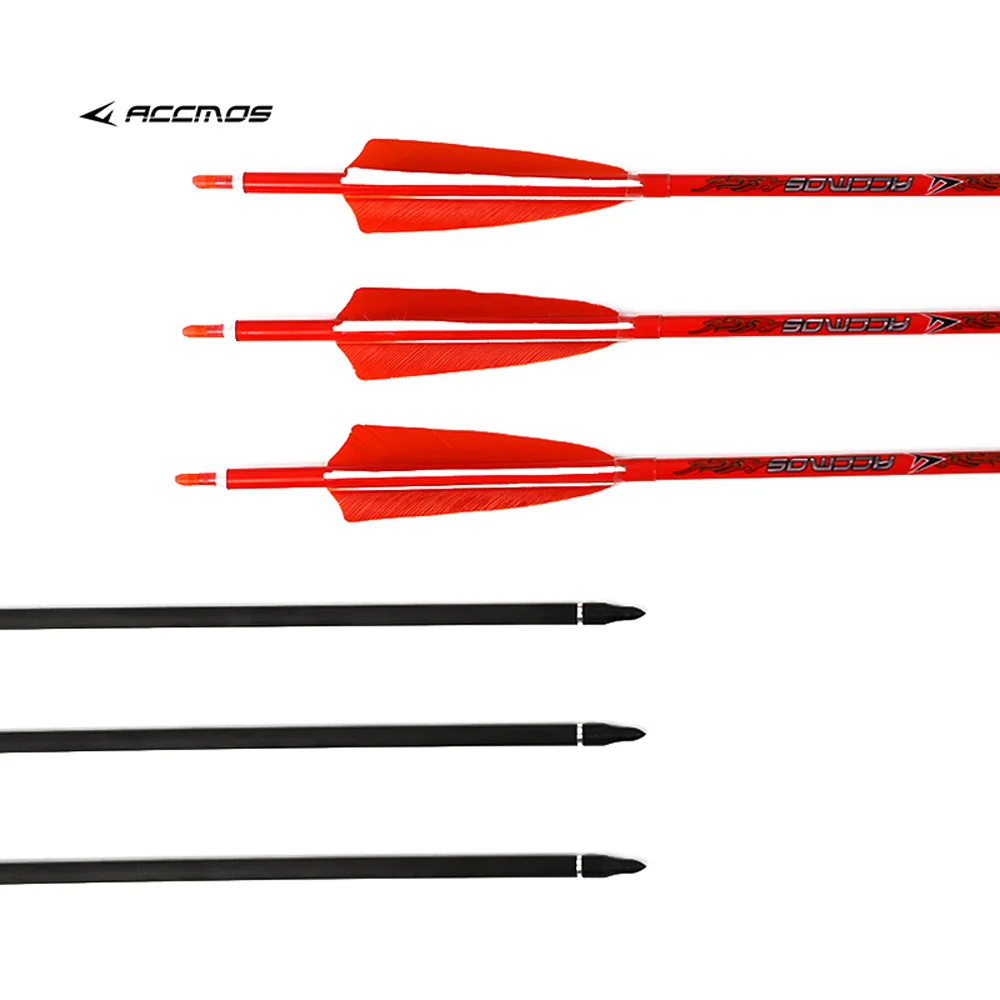 6pc/12pc/24pcs ID6.2mm Pure Ca - огляд і ціна Arrow Carbon Shaft