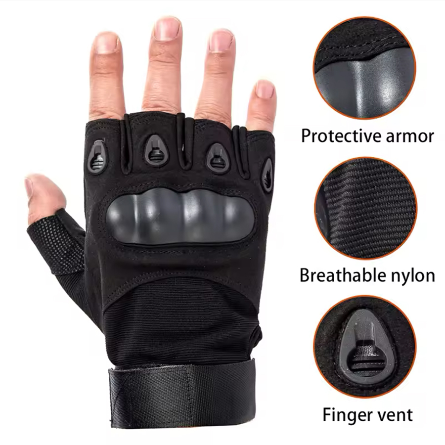 Half Finger Tactical Gloves Ou - огляд і ціна Outdoor Hunting Names