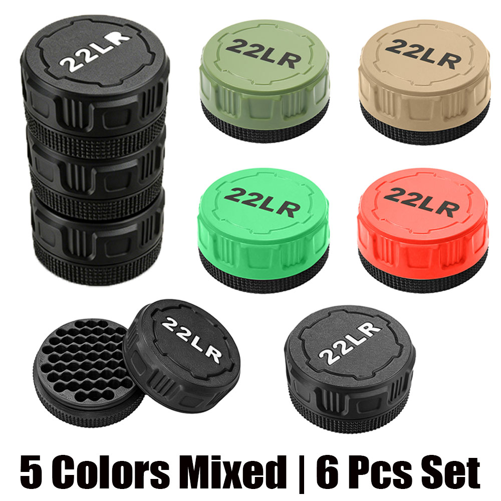 6Pcs Ammo Storage Box .22LR 55 - огляд і ціна Hunting & Outdoor Supplies