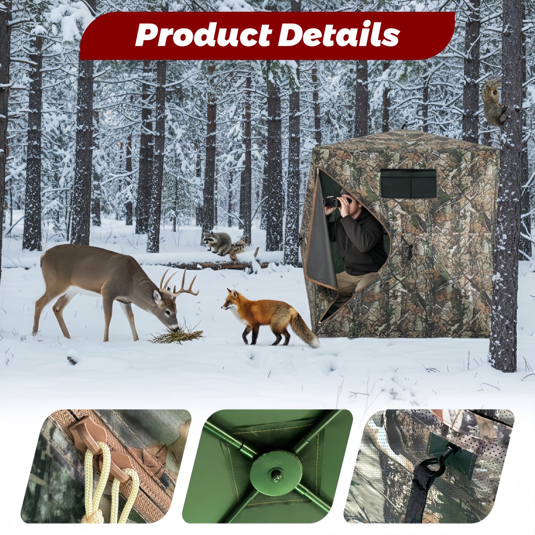 Camouflage Pop-Up Hunting Blin - огляд і ціна Hunting & Outdoor Supplies