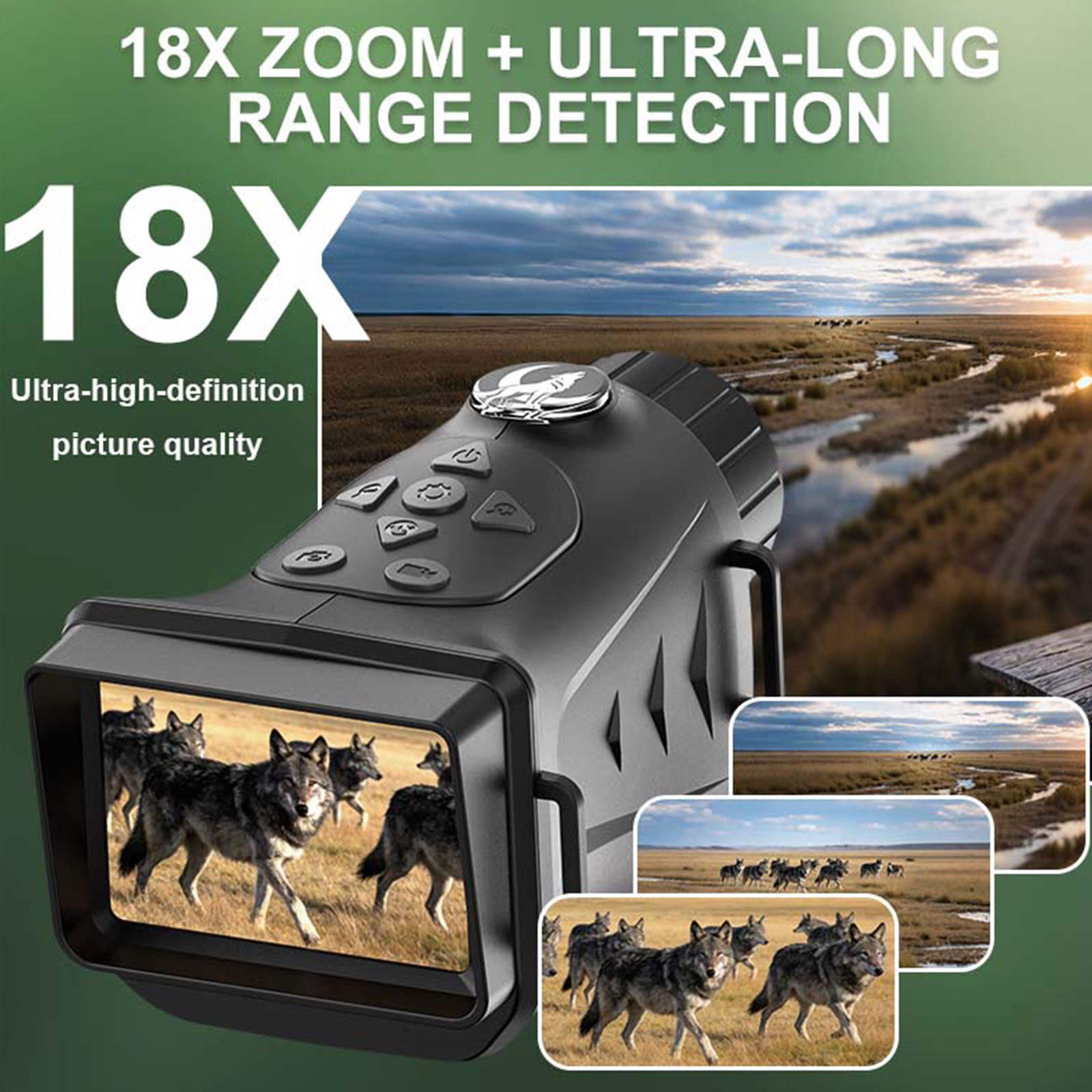 4K Infrared Night Visions Devi - огляд і ціна Hunting Outdoor Camera