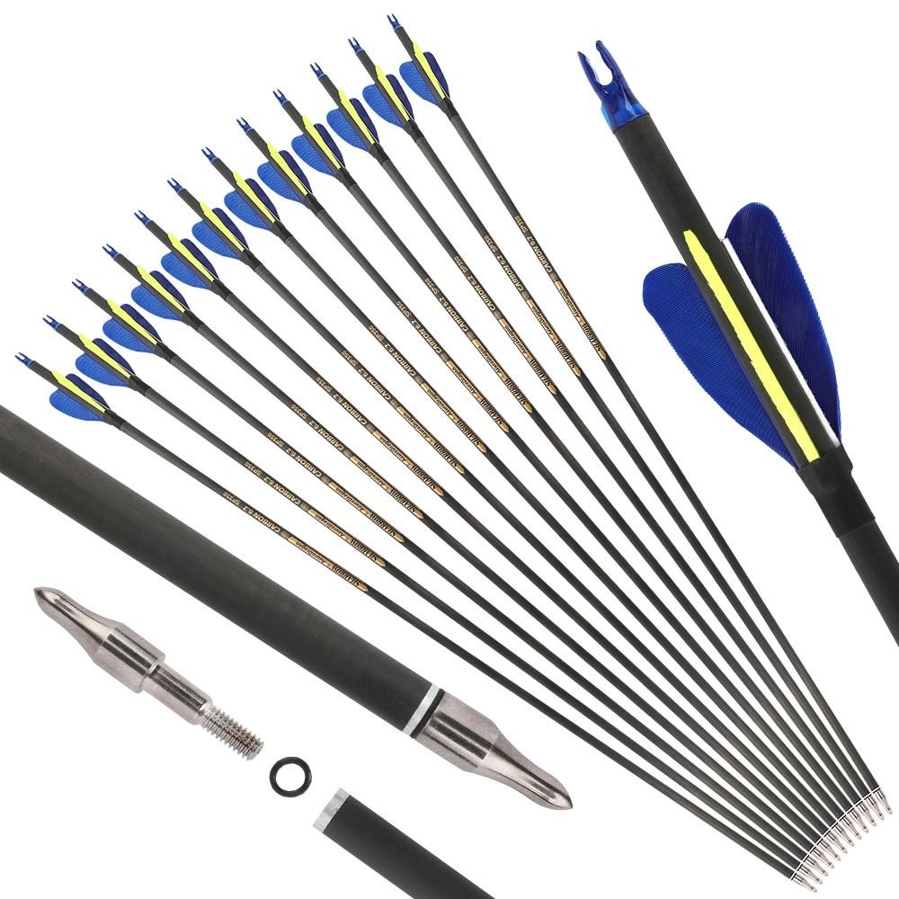 Carbon Arrows 32 Inch Spine 50 - огляд і ціна Arrow Carbon Shaft