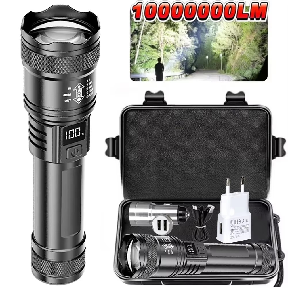 Rechargeable LED Flashlight Zo - огляд і ціна Tactical Flashlight Rechargeable