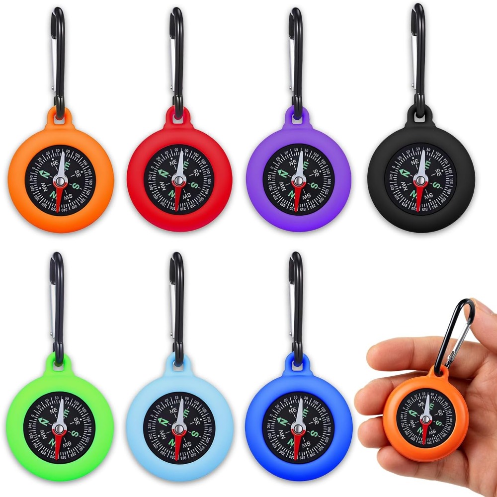 5-20 PCS Mini Compass Keychain - огляд і ціна Outdoor Hunting Events