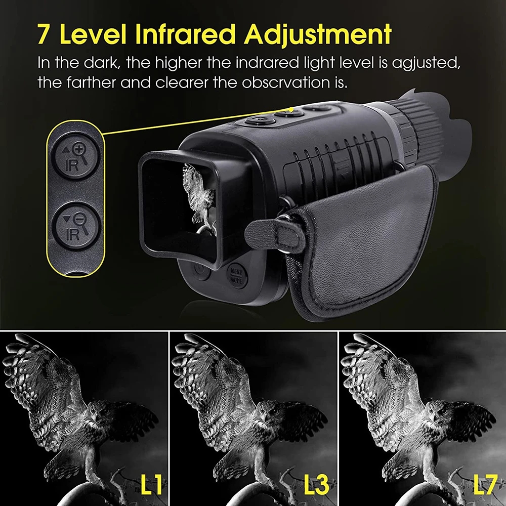 1080P HD Monocular Night Visio - огляд і ціна Hunting Outdoor Camera